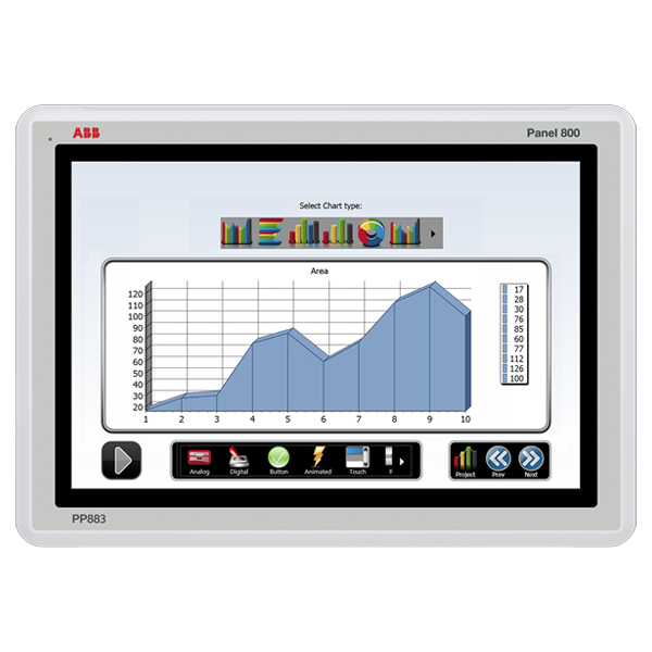 3BSE092979R1 New ABB PP883 Touchscreen Panel